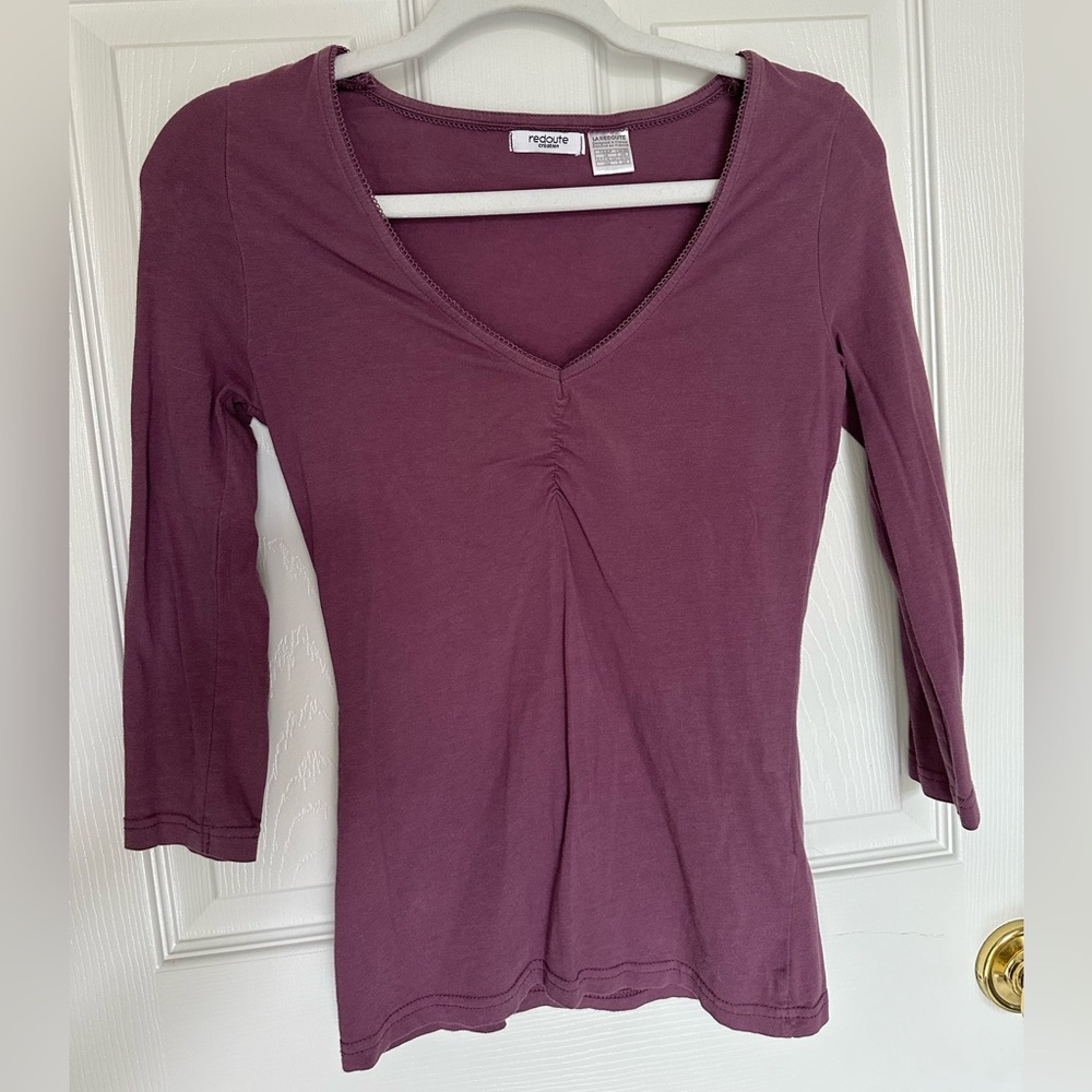 Elena Gilbert purple shirt